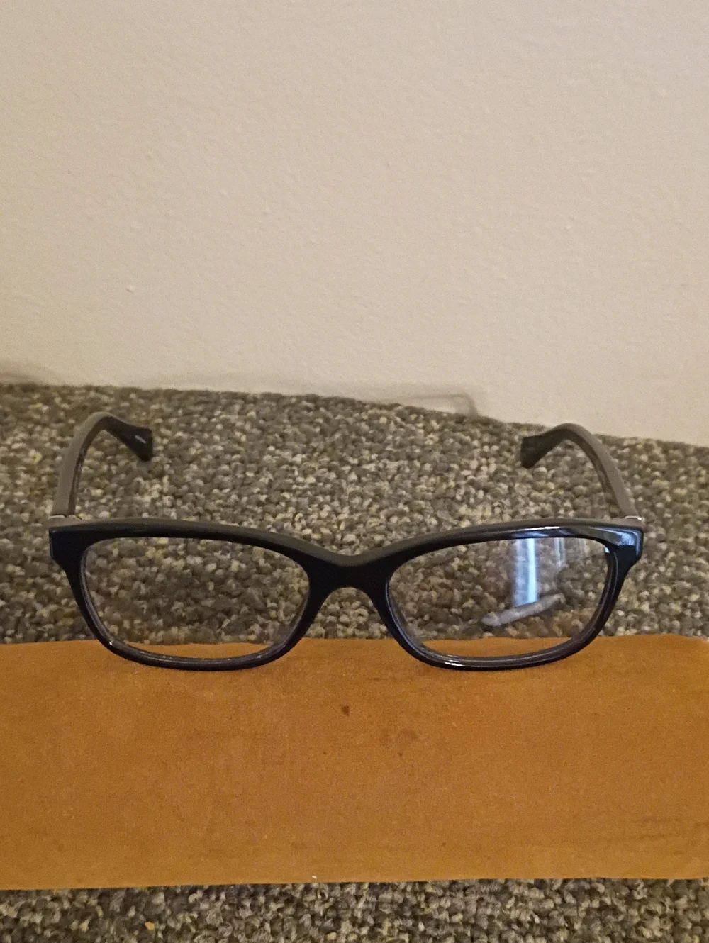 Coach Fanny Classic Black Women's Rectangular Eyeglasses
